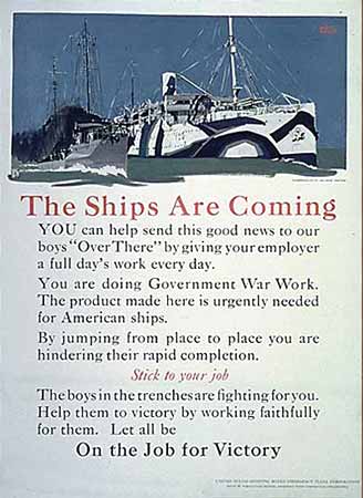 The Ships Are Coming poster
