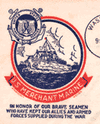Smartcraft FDC "In Honor of Our Brave Seamen Who Have Kept Our Allies and Forces Supplied during the War"