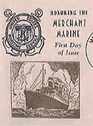 Von Losberg FDC Honoring the Merchant Marine