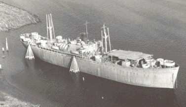 former Liberty aircraft repair ship