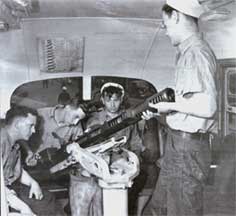 trainees taking apart 20mm gun