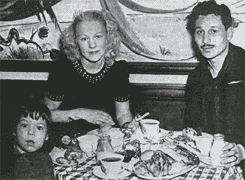 James Akins meets wife Virginia and daughter June Elaine