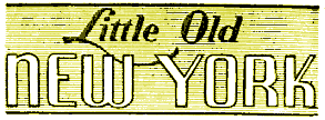 Little Old New York Ed Sullivan news column logo