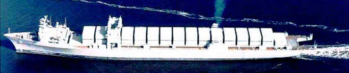 SS Cape Farewell - Lighter Aboard Ship