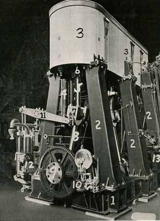 Model of Liberty Ship Engine