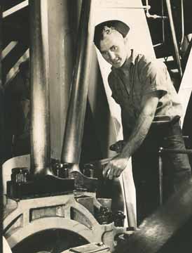 Oiling liberty ship engine