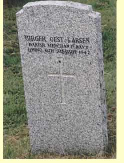 Birger Oest-Larsen headstone