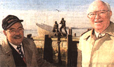 George Goldman, left, and Donald Zubrod
