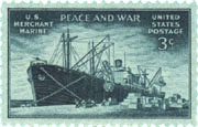 1946 merchant marine 3 cent stamp