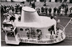 First place float in 1946 San Francisco Maritime Day parade