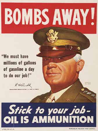 Bombs Away! Stick to Your Job poster Hap Arnold