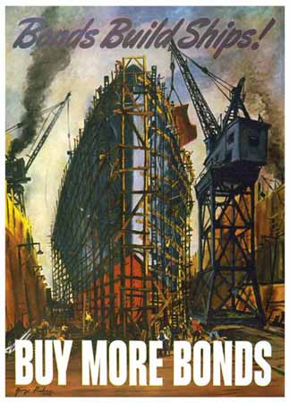 Bonds build Ships. Buy More Bonds poster