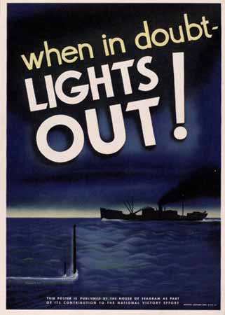 When in doubt -- lights out! poster