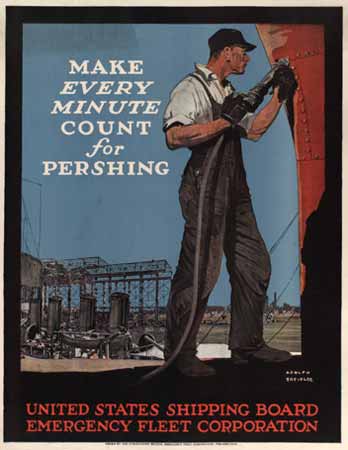 Make every minute count for Pershing poster