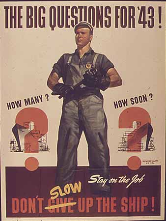 Poster Big Questions for '43