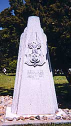 Memorial at Site of Alameda U.S. Maritime Service Officer School 