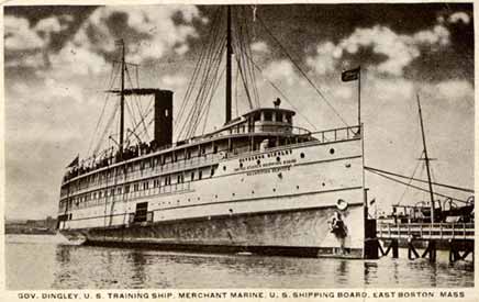 Gov. Dingley, U.S. Training Ship, East Boston, MA