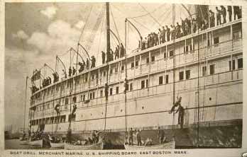 Life Boat Drill, Gov. Dingley, East Boston, MA